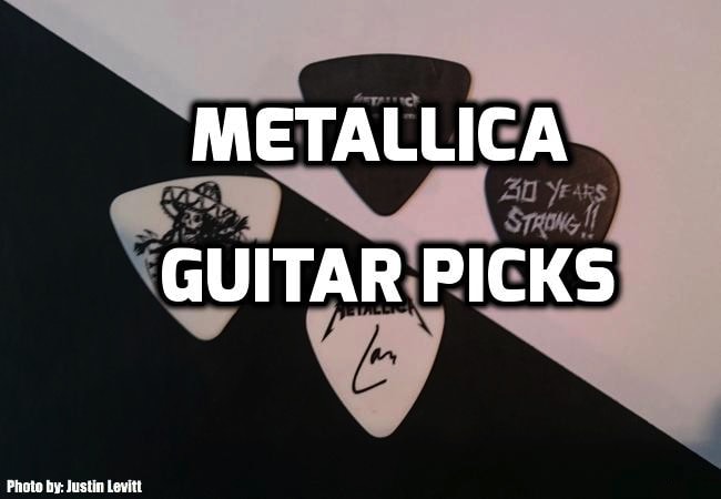 Metallica guitar picks
